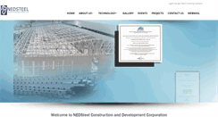 Desktop Screenshot of nedsteel.net